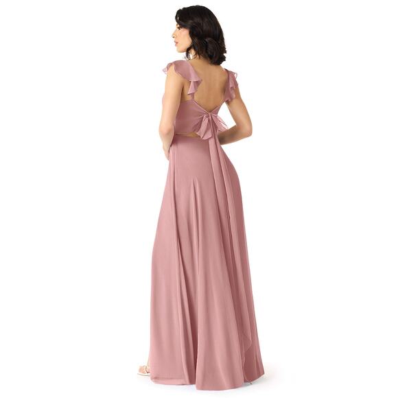 NWT Azazie Everett Dusty Rose Bridesmaid
Formal Dress Boho size A6 - Picture 2 of 7